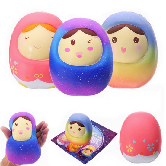 Squishy Doll Jumbo Tumbler 13cm Licensed Slow Rising Original Packaging Collection Gift Decor