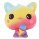 Squishy Jumbo Kitten Holding Ice Cream 15CM Licensed Slow Rising With Packaging Collection Gift Toy