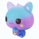 Squishy Jumbo Kitten Holding Ice Cream 15CM Licensed Slow Rising With Packaging Collection Gift Toy