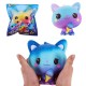 Squishy Jumbo Kitten Holding Ice Cream 15CM Licensed Slow Rising With Packaging Collection Gift Toy