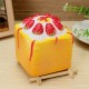 Squishy Jumbo Strawberry Cup Cake Cube Licensed Slow Rising With Packaging