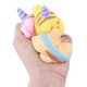 Squishy 3Pcs Kawaii Unicorn Animal Slow Rising Rebound Toys With Packaging