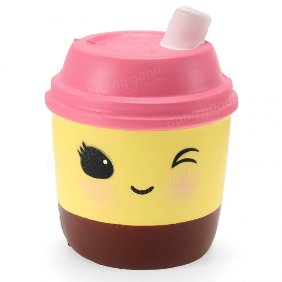 Squishy Milk Tea Cup 10cm Soft Slow Rising With Packaging Collection Gift Decor Toy