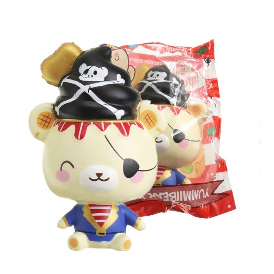 Pirate Squishy Slow Rising Toy With Original Packing Gift Collection