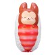 Squishy Foxy And Prawn Blanket Jumbo Sushi Toy Slow Rising With Packaging Box