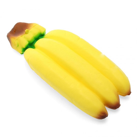 Squishy Banana Jumbo 20cm Soft Sweet Slow Rising With Packaging Fruit Collection Gift Decor