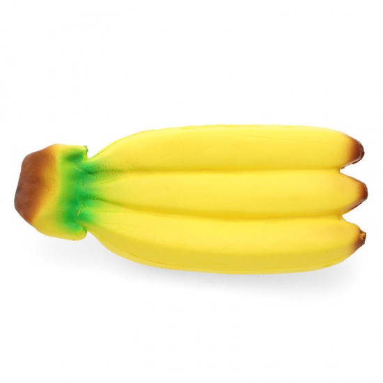 Squishy Banana Jumbo 20cm Soft Sweet Slow Rising With Packaging Fruit Collection Gift Decor