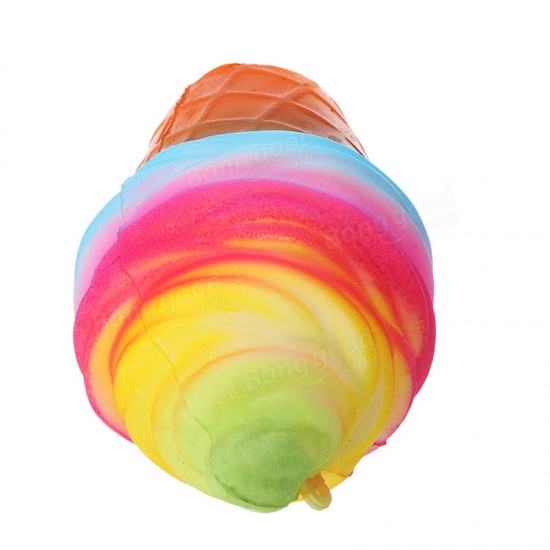 Squishy Ice Cream 10cm Slow Rising With Packaging Phone Bag Strap Decor Gift Collection Toy