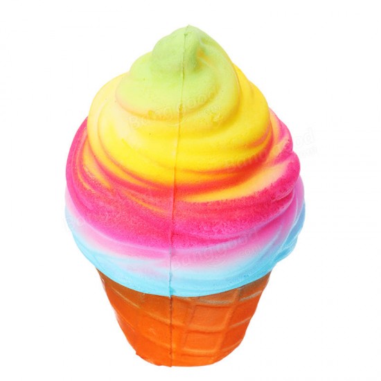 Squishy Ice Cream 10cm Slow Rising With Packaging Phone Bag Strap Decor Gift Collection Toy