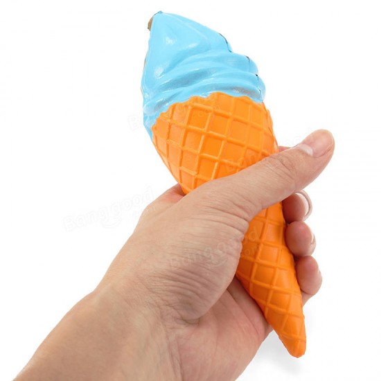 Squishy Ice Cream 18cm Slow Rising With Packaging Collection Gift Decor Soft Squeeze Toy