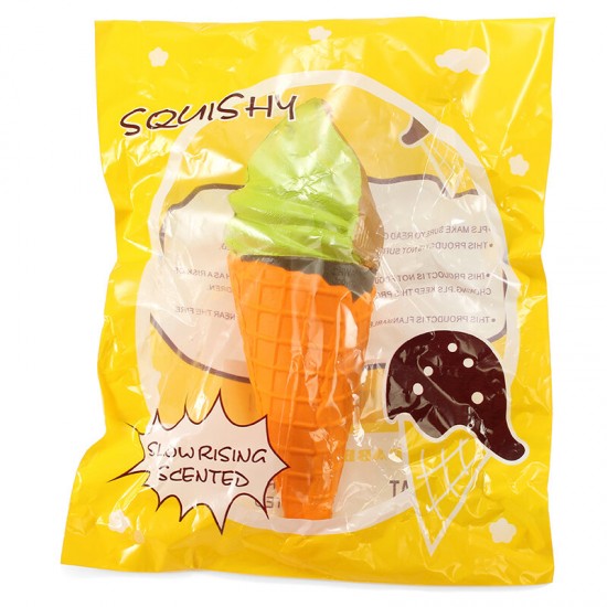 Squishy Ice Cream 18cm Slow Rising With Packaging Collection Gift Decor Soft Squeeze Toy