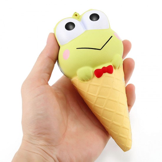 Squishy Ice Cream Cone Cartoon Frog Pudding Puppy Cute Collection Gift Decor Soft Toy