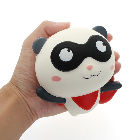 Squishy Panda Man Robin Team 12cm Slow Rising With Packaging Collection Gift Decor Toy