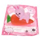 Squishy Rabbit Bunny Holding Carrot 13cm Slow Rising With Packaging Collection Gift Decor Toy