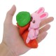 Squishy Rabbit Bunny Holding Carrot 13cm Slow Rising With Packaging Collection Gift Decor Toy