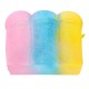 Squishy Rainbow Toast Loaf Bread 10cm Slow Rising With Packaging Collection Gift Decor Toy