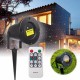 R&G LED Projector Stage Light Remote Waterproof Outdoor Landscape Garden Yard Decor