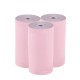 57*25 3/5 Rolls Pure Color Clear Photo Printing Paper Roll for Pocket Thermal Printer