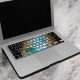 The Night Blue Light PVC Keyboard Bubble Self-adhesive Decal For Macbook Pro 13 15 Inch