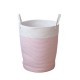 Cotton Rope Storage Basket Baby Laundry Basket Woven Baskets with Handle Bag