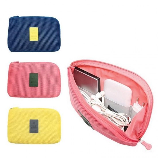 HN-B16 Multifunctional Fashion Travel Storage Bag Digital Cable Earphone Holder Organizer