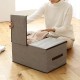 Large Double Cover Clothes Separate Storage Box Toy Storage Case Underwear Container Clothes Storage Bag