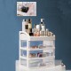 Large Multipurpose Makeup Cosmetic Jewelry Storage Box Drawer Organizer Case Display for Dormitory Bathroom