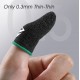 1 Pair Sensitive Breathable Sweatproof E-Sports Touch Screen Thumbs Finger Sleeve for PUBG Mobile Game