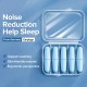 4/10PCS Ear Plugs Noise Cancelling Skin-Friendly Soft Silicone Ear Protection Earplugs Anti-Noise Sleeping Plugs