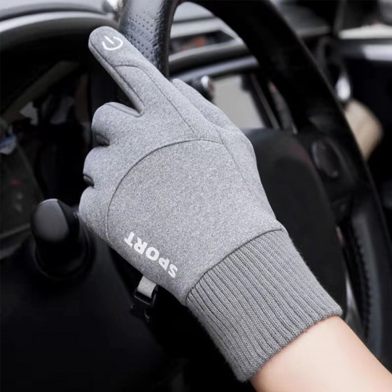 Winter Warm Waterproof Windproof Anti-Slip Touch Screen Outdoors Motorcycle Riding Gloves