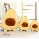 25/35/60CM Cute Avocado Stuffed Plush Toy Soft Baby Doll Cartoon Fruit Pillow Sofa Cushion for Kids Birthday Gift