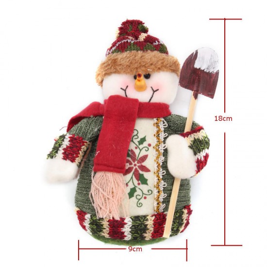 Christmas Supplies Snowman Decoration Cloth Old Man Dear Toy Doll