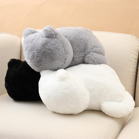 Cute Cartoon Cat Plush Cushions Pillow Back Shadow Cat Animal Stuffed Plush Toy Kid Gifts