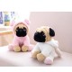 New Soft Cuddly Dog Toy in Fancy Dress Super Cute Quality Stuffed Plush Toy Kids Gift