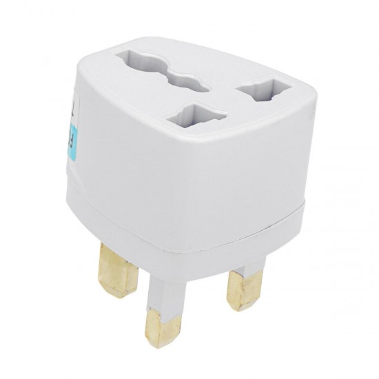 10A 250V Travel Universal Power Outlet Adapter UK/US/EU to Universal Plug Socket Converter