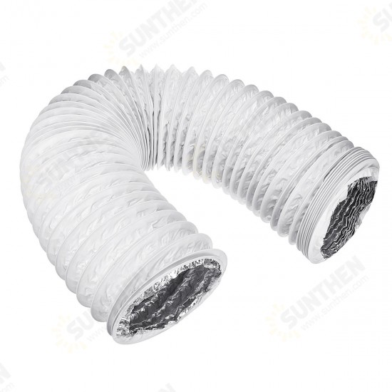 180cm PVC Aluminum Foil Universal Portable Air Pump Conditioner Exhaust Hose 15cm Dia