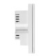 3 Gang 1 Way WIFI Smart Light Touch Remote Control Wall Switch For Amazon Alexa