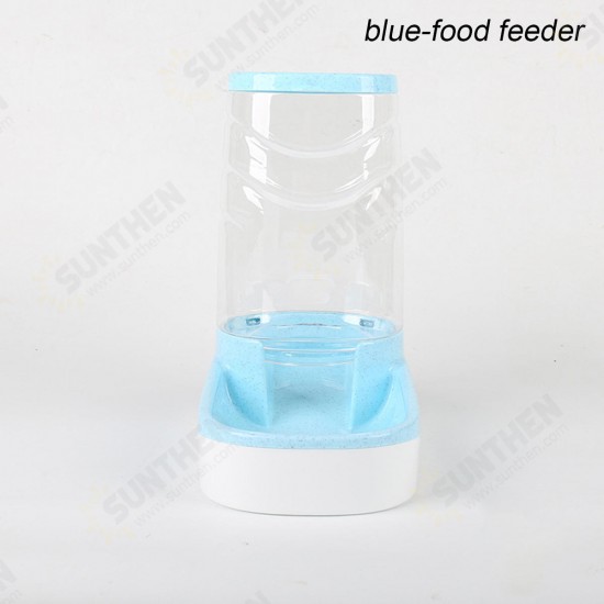 3.8L Large Automatic Pet Food Drink Dispenser Dog Cat Feeder Water Bowl Dish Pets Automatic Waterer Food Feeder Dispenser