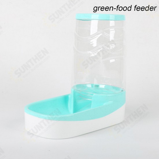 3.8L Large Automatic Pet Food Drink Dispenser Dog Cat Feeder Water Bowl Dish Pets Automatic Waterer Food Feeder Dispenser