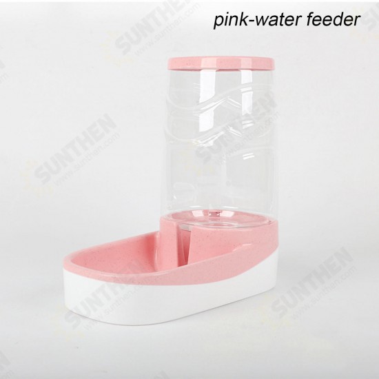 3.8L Large Automatic Pet Food Drink Dispenser Dog Cat Feeder Water Bowl Dish Pets Automatic Waterer Food Feeder Dispenser