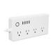 4 AC 4 USB Smart Switch Socket App Timing Remote Control Support Alexa Google Home IFTTT Voice Control