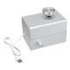 5V USB Aluminum Alloy Fingertip Mini Pottery Wheel Ceramic Machine 4.5cm Turntable Knob Stepless Speed Change