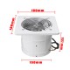 6 Inch 40W Inline Duct Booster Fan Extractor Exhaust and Intake Vent Fan