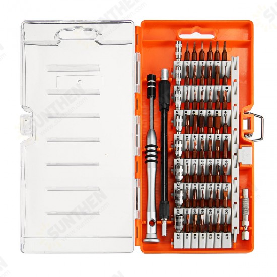 60 in 1 Precision Screwdrivers Set S2 Alloy Steel Magnetic Bits Professional Electronics Repair Tool Kit For Watch Phone Toy Computer