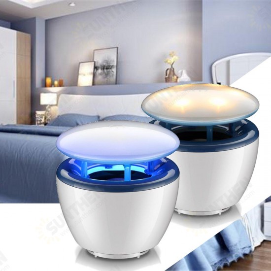 90-250V 6W Electric Mosquito Dispeller Zapper Killer LED Physical Fly Insect Bug Trap Lamp Bulb