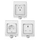 AC 90-250V Waterproof Charger Remote Control Switch Smart WiFi Socket Power Outlet Alexa Echo Google