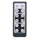 AC220V/110V IR Dimmer Control LED Light Wireless Wall Switch Fireproof Material Single