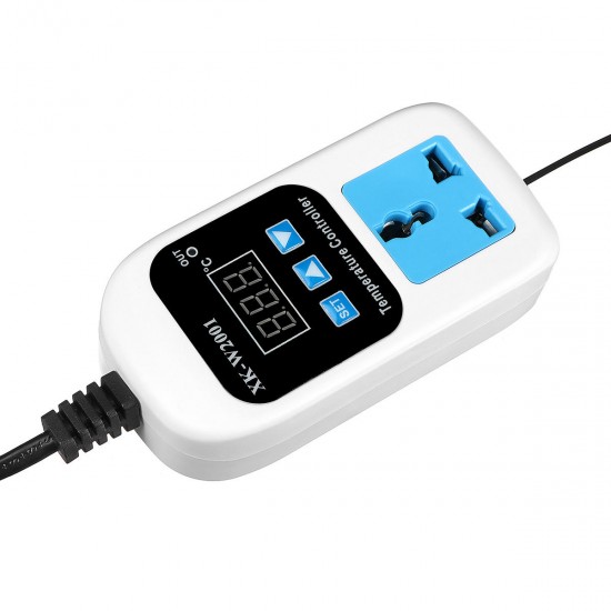 Adjustable Temperature Controller 1M/2M/5M Length Probe 110-220V Digital Display AU Socket