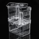 Aquarium Fish Tank Breeder Box Isolation Box Breeder Hatchery Incubator Transparent