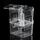 Aquarium Fish Tank Breeder Box Isolation Box Breeder Hatchery Incubator Transparent